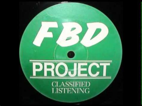 fbd-004|FBD Project – Classified Listening (1994, Vinyl)